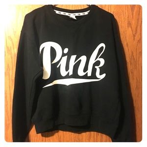 PINK Black sweatshirt